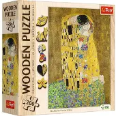Trefl Puzzle en bois 200 - Le baiser / Gustav Klimt