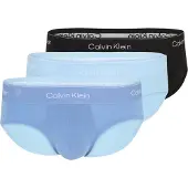 Calvin Klein Underwear Slip bleu / bleu clair / noir / blanc cassé