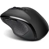 Advance Shape 6D - Souris - pour droitiers - optique - 6 boutons - sans fil - 2.4 GHz - récepteur sans fil USB - noir
