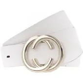 Vanzetti Ceinture or / blanc