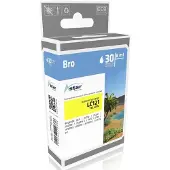 Astar Cartouche d'encre compatible avec Brother LC121 jaune