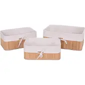 MCW Panier de rangement -C21 (lot de 3)