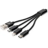 Digitus Usb-a To Lightning Cable Noir