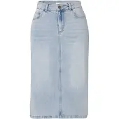 KOROSHI Jupe bleu denim