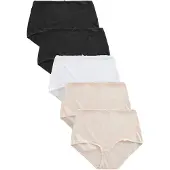 Next Culotte beige / noir / blanc