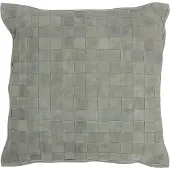 J-Line Coussins LOUISON - Gris - 45x45 cm