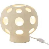 J-Line Lampe de table Globe Pierre Beige