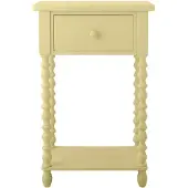 Bloomingville Table d'appoint Salino jaune