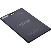 InLine Wallet Finder smarte Karte für die Geldbörse Qi-Aufladung 100mAh (40080K)