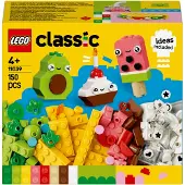 LEGO Classic Aliments Créatifs 11039 Set de Construction 150 Pièces Âge 4+