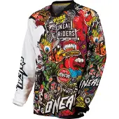 O'Neal Maillot MAYHEM CRANK noir/multicolore S