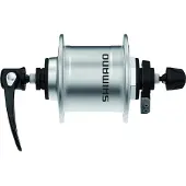 Shimano Dht4000 Front Hub Argenté 32H / 100 mm