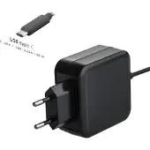 Akyga Adaptateur secteur AC pour netbook (65 W), Alimentation pour notebook, Noir