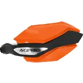 Acerbis Protège-mains fermés orange/noir Argon pour HONDA