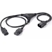 Equip - Répartiteur d'alimentation - power IEC 60320 C13 pour IEC 60320 C14 - 1.6 m