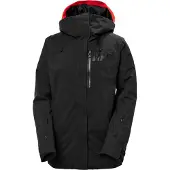 Helly Hansen Powshot, manteau de ski, femmes, noir