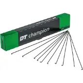 Dt Swiss Champion M Spokes 100 Units Noir 250 mm