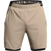 Under Armour Vanish Woven 2-in-1 Shorts Beige S Homme