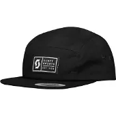SCOTT 5-panels Cap Noir Homme