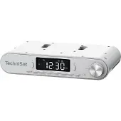 Technisat Radio kuchenne FM KitchenRadio białe (FM, Bluetooth), Radio, Blanc