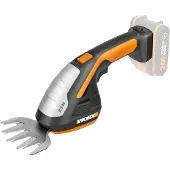 WORX WG801E.9 Cisaille à gazon et à buissons sans fil - sans batterie - sans chargeur