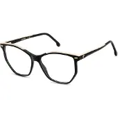 Carrera Lunettes de Vue 3058 55/15/140 Black beige Acetate frames WOMAN 3058