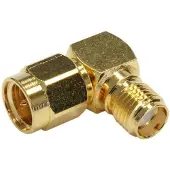 Telegärtner Adaptateur SMBA Connecteur SMA, Câble + prise électronique, Or