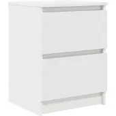 vidaXL Armoire TV blanche 40x35x54 cm Bois composite