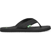 Sanuk Homme Beer Cozy #2 Tongs, Noir, 43 EU