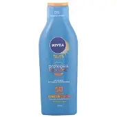 Nivea Sun SPF50 Protect & Tan Activating Tanning Sunscreen Milk, 200 ml