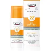 Eucerin Crème Solaire Pour Le Visage Sun Oil Control Dry Touch Spf50+ 50ml