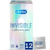 Durex INVISIBLE EXTRA THIN 12 UDS