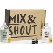 Mix & Shout Curly Hair Repair Set - 4 Pieces Including Shampoo & Conditioner
