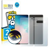 BROTECT Full-Cover Protection (Samsung Galaxy S10+), Téléphone portable : film de protection, Transparent