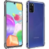 Avizar Pack Protection Samsung Galaxy A41 Coque Souple + Verre Trempé Transparent