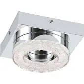 Eglo LED plafonnier Fradelo 12 cm chromé
