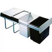Hailo Tandem 18 + 18 Litres Noir