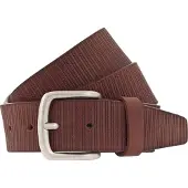 Vanzetti Ceinture cognac / brun foncé / argent