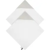 Aspero Peignoir gris clair / blanc