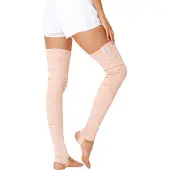 Yeaz Chaussettes montantes 'Crunch' abricot