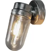 Konstsmide Lampe d'extérieur rurale Vega métal brossé