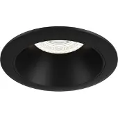Maytoni Share Downlight, Luminaire encastré GU10 Noir Ø86mm (GU10)