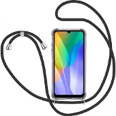 Screen Guard Professional Huawei Y6p Loopster Necklace Cover, Bandoulière pour smartphone, Transparent