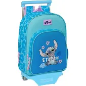Safta Stitch Hawaii Sac à dos à roulettes bleu bleu One Size