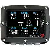 Ratio Ix3m2 Pro Dive Computer Noir