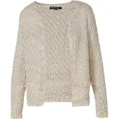 KOROSHI Cardigan blanc cassé