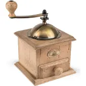 Peugeot Antique 21 Cm Electric Coffee Grinder Marron