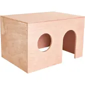 Trixie Maison En Bois Pour Cochons D'inde - 27 X 17 X 19 Cm