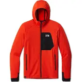 Mountain Hardwear Polaire à capuche full zipp Polartec Power Grid