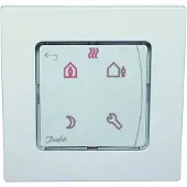 Danfoss IconT Programmable - Dans le mur, Thermostat, Blanc